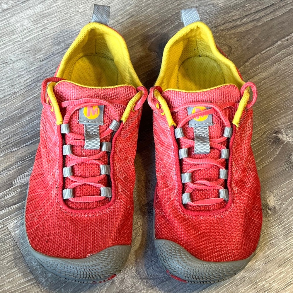 Merrell Vapor Glove Running Shoes Pink‎ Minimalist Vibram Womens 6.5 UK 4 EU 37